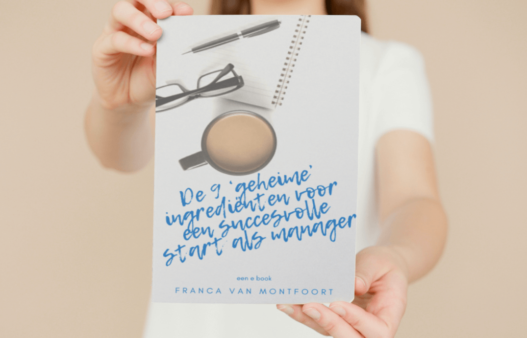 GRATIS E-BOOK<br />
Succesvol starten als manager